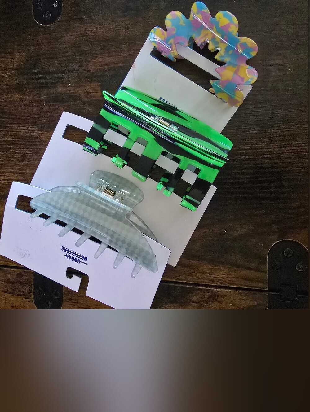 NWT! Urban Outfitters, Set of 3 Hair Claw Clips